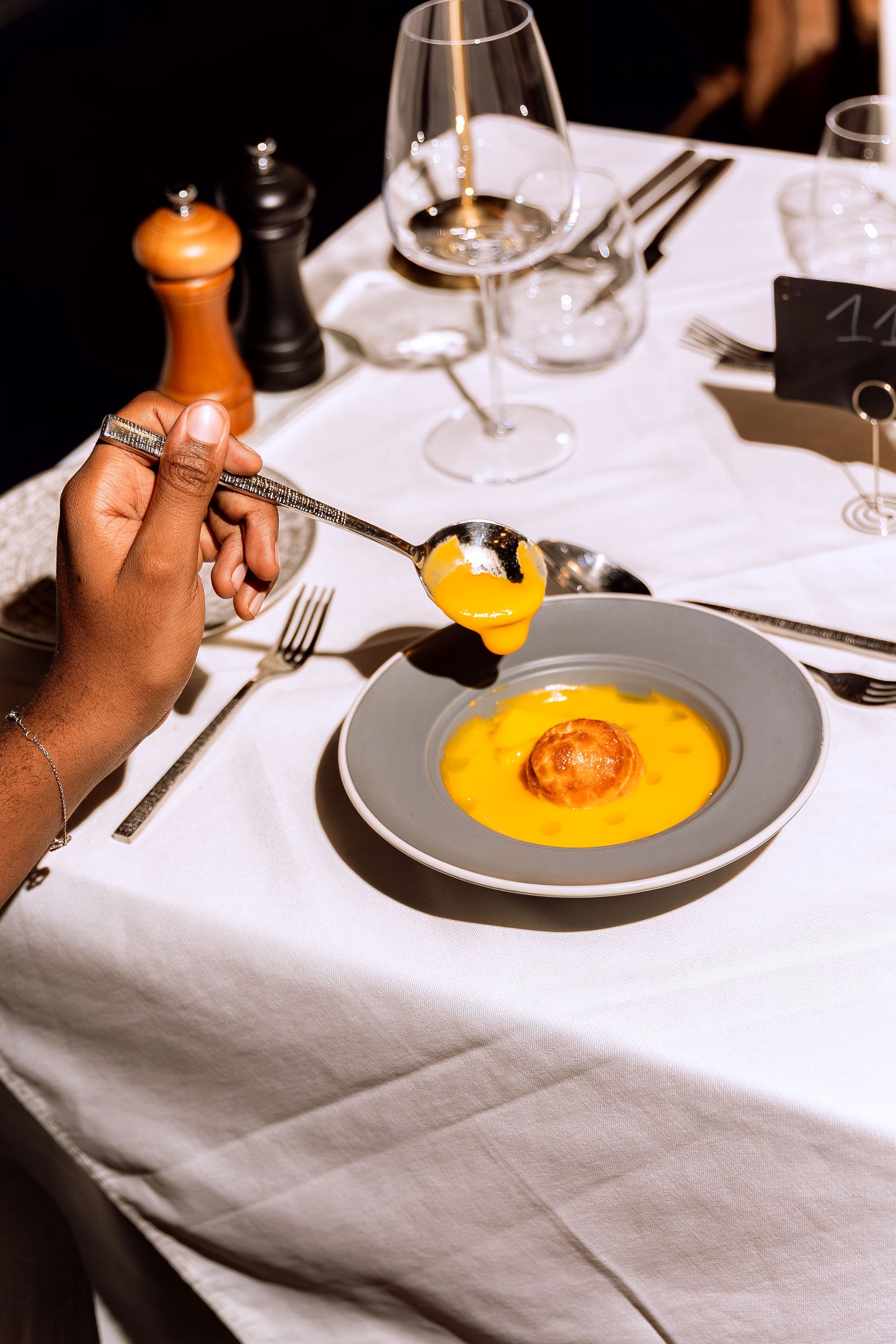 Le Youkounkoun dining room